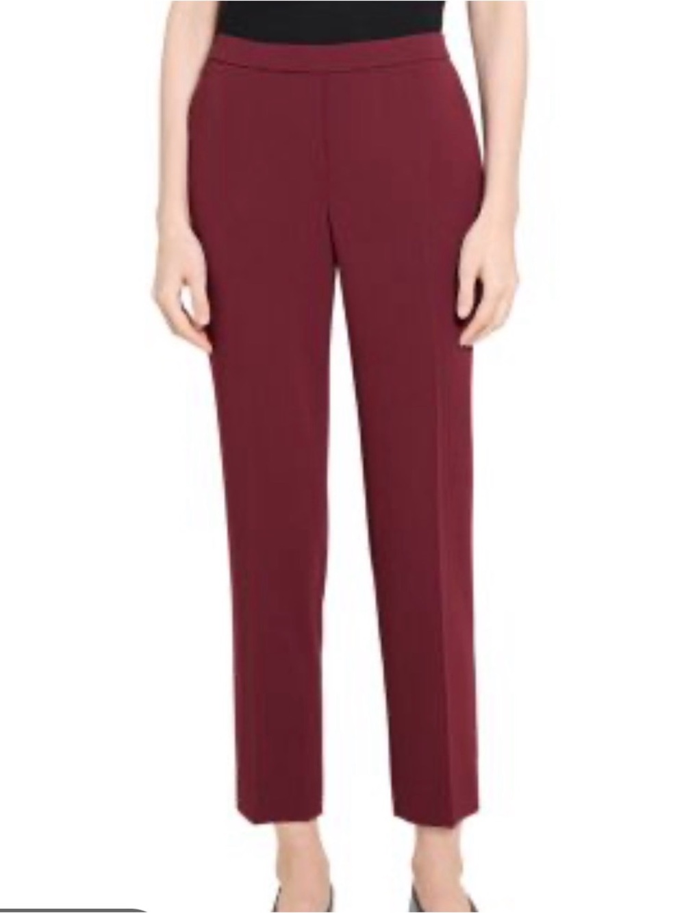 Theory Plum Tailored Dress Pants